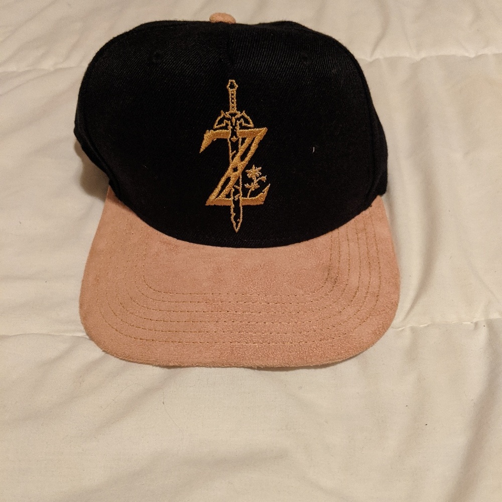 LoZ Zelda Hat with Suede Brim Breath of the Wild